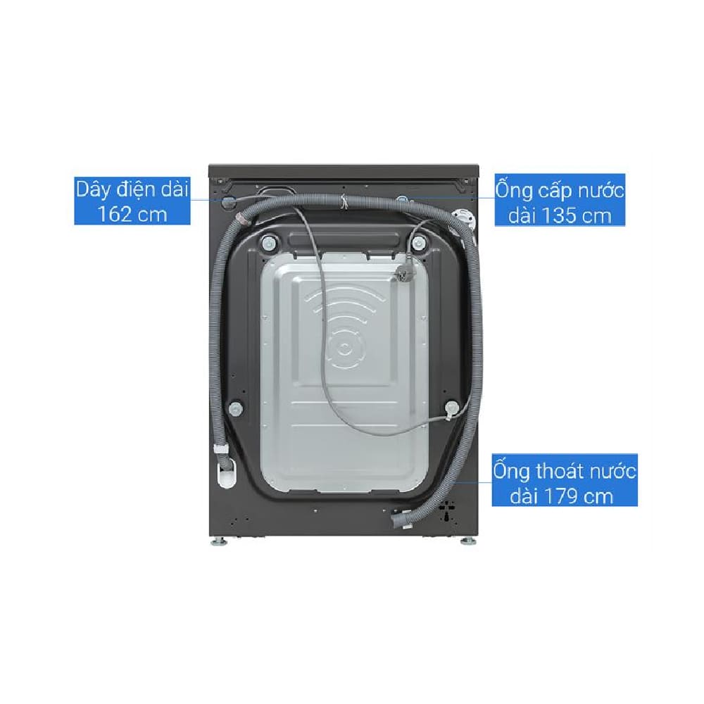 Máy giặt sấy LG Inverter giặt 11 kg - sấy 7 kg FV1411D4B